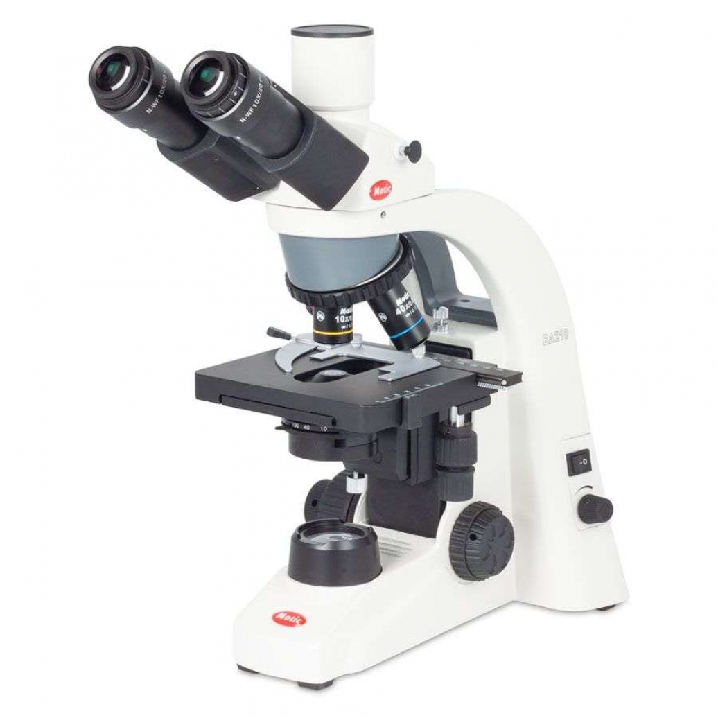 Microscope Trinoculaire Motic Ba210 400x Led Naturoptic