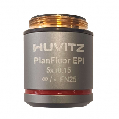 Objectif HUVITZ 5X/0.15 Plan Fluor EPI